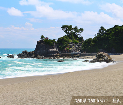 高知県高知市浦戸　桂浜